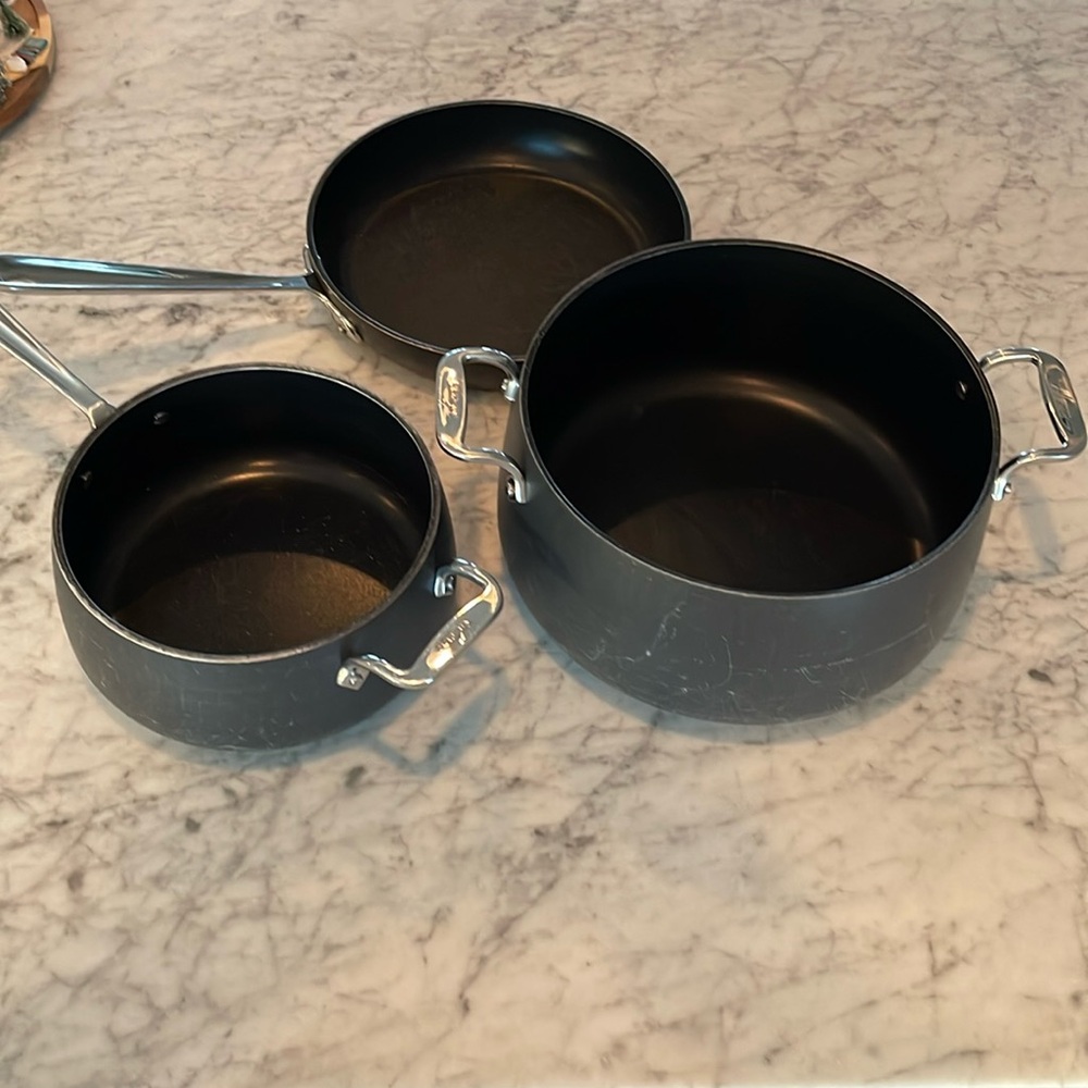 All-clad Pots and Pan
